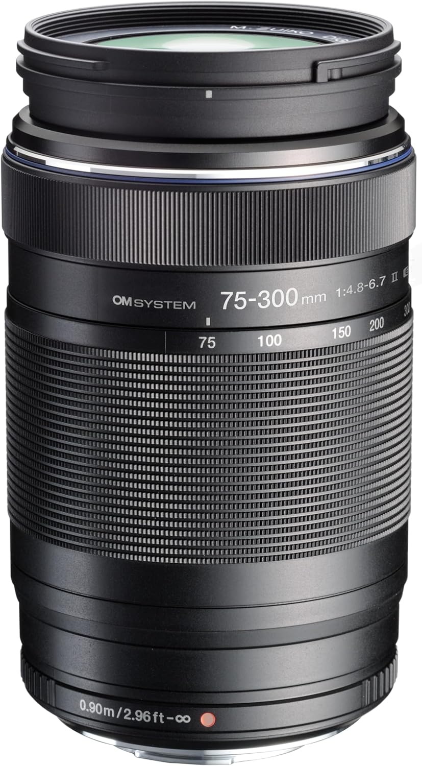 OM SYSTEM M.Zuiko Digital ED 40-150mm f/4-5.6 R Lens for Micro Four Thirds, Silver